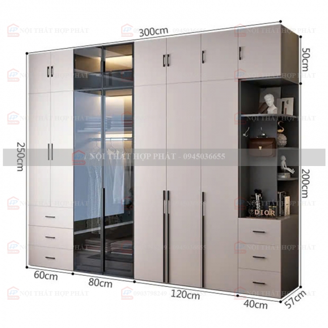 Tủ  Áo Cao Cấp TAG031